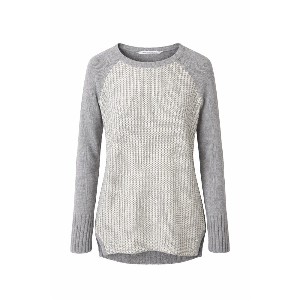 Athleta Sweater Small Gray Wool Cashmere Blend Crewneck Knit‎ Lightweight